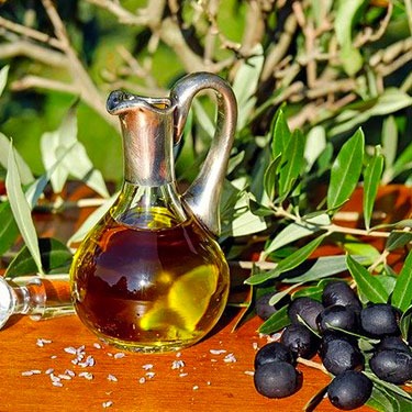 brocca olio extravergine di oliva olive nere pianta ulivo