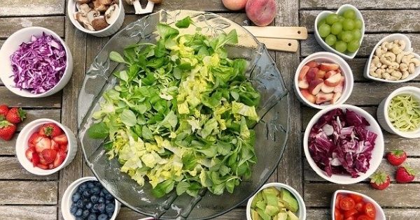 insalata frutta verdura